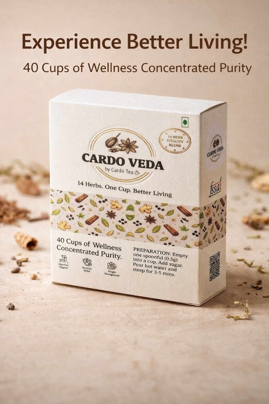 CardoVeda: The Ancient 14-Herb Metabolic Ritual.